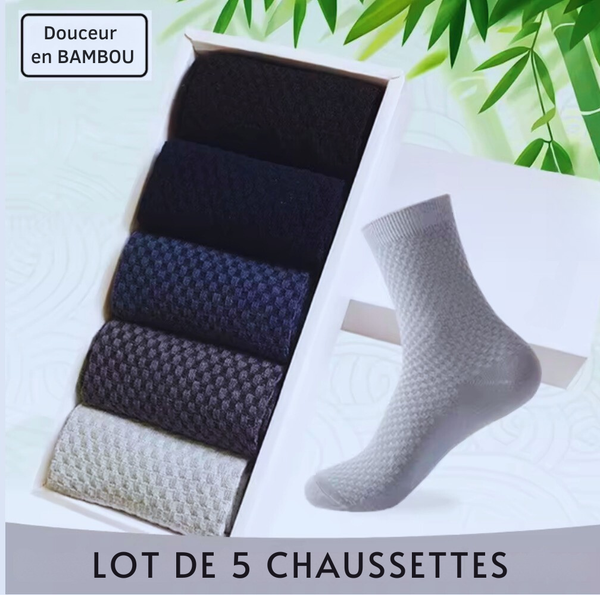 ConfortBambou Chaussettes Jour et Nuit