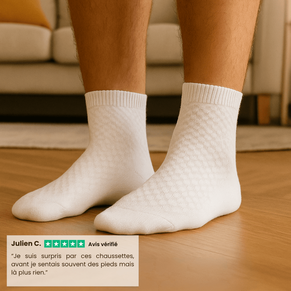 Chaussettes Bambou Confort Plus – Lot de 5 paires V2