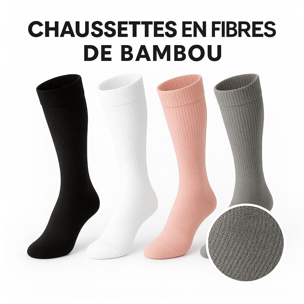 Chaussettes de compression Magiques en Bambou