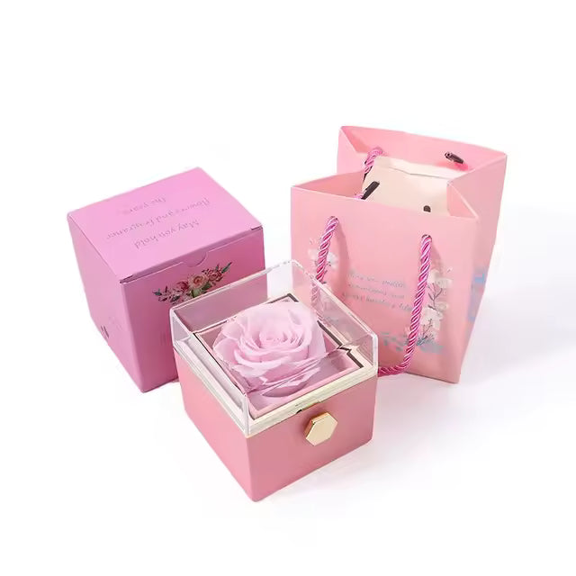Collier Cœur Rose Éternel Chic